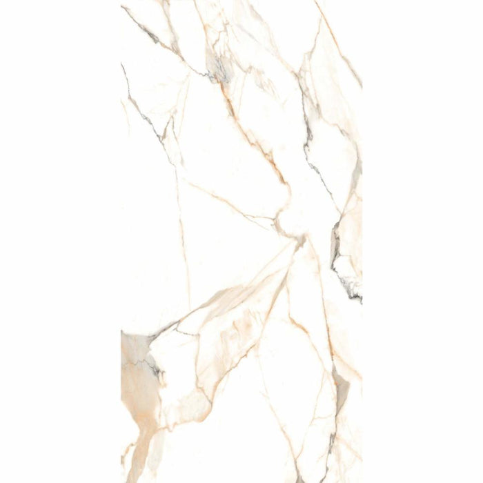 Splendour Makrana 1200x600 Polished Marble Effect Tiles - Unbeatable Bathrooms