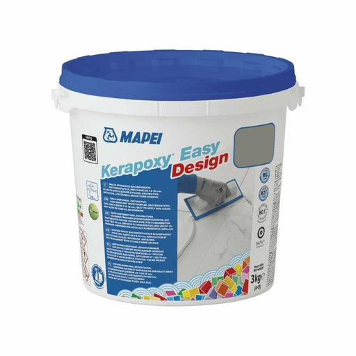 Splendour Mapei Kerapoxy Easy Design Cement Grey 113 Grout -3kg - Unbeatable Bathrooms