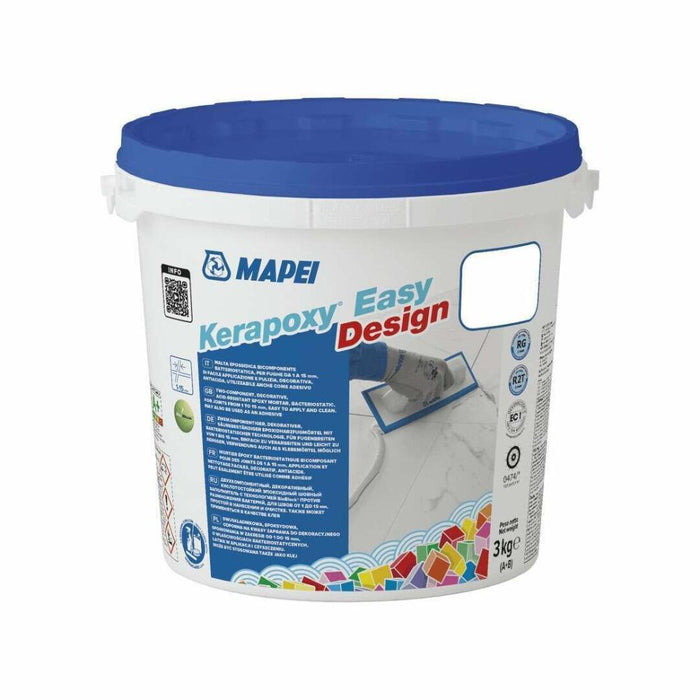 Splendour Mapei Kerapoxy Easy Design White 100 Grout -3kg - Unbeatable Bathrooms