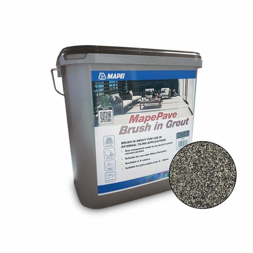 Splendour Mapepave Brush In Grout Basalt -15kg - Unbeatable Bathrooms