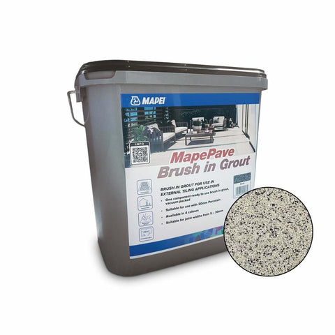 Splendour Mapepave Brush In Grout Light Grey -15kg - Unbeatable Bathrooms