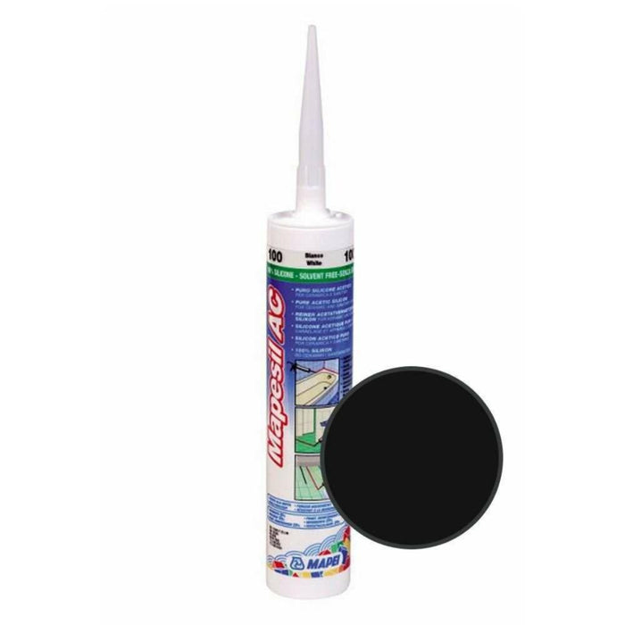 Splendour Mapesil Ac 120 Black Silicone Sealant -310ml - Unbeatable Bathrooms