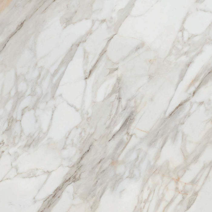 Splendour Maximum Calacatta 1200x1200 Gold White Semi Polished Marble Effect Tiles - Unbeatable Bathrooms