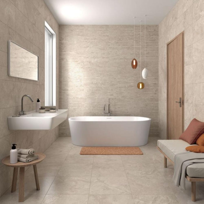 Splendour Melrose 600x300 Decor Stone Effect Tiles - Unbeatable Bathrooms