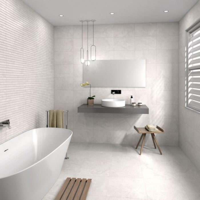 Splendour Melrose 450x450 Floor Stone Effect Tiles - Unbeatable Bathrooms