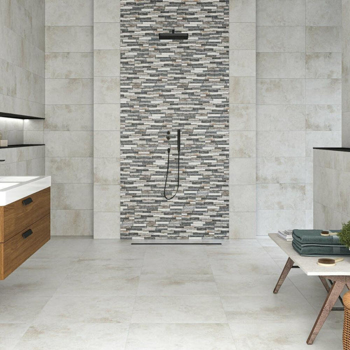 Splendour Metallique 600x600 Lapato Tiles - Unbeatable Bathrooms