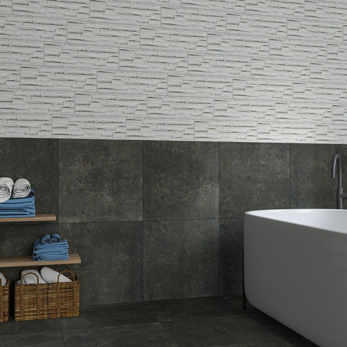 Splendour Metallique 600x600 Lapato Tiles - Unbeatable Bathrooms