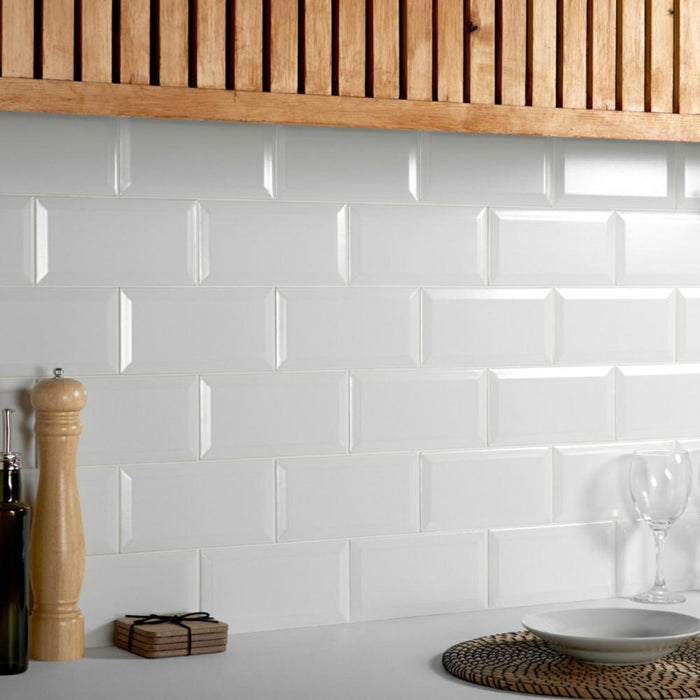 Splendour Metro 200x100 Matt White Tiles - Unbeatable Bathrooms