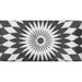 Splendour Metro 150x75 Patchwork Black & White Tiles - Unbeatable Bathrooms
