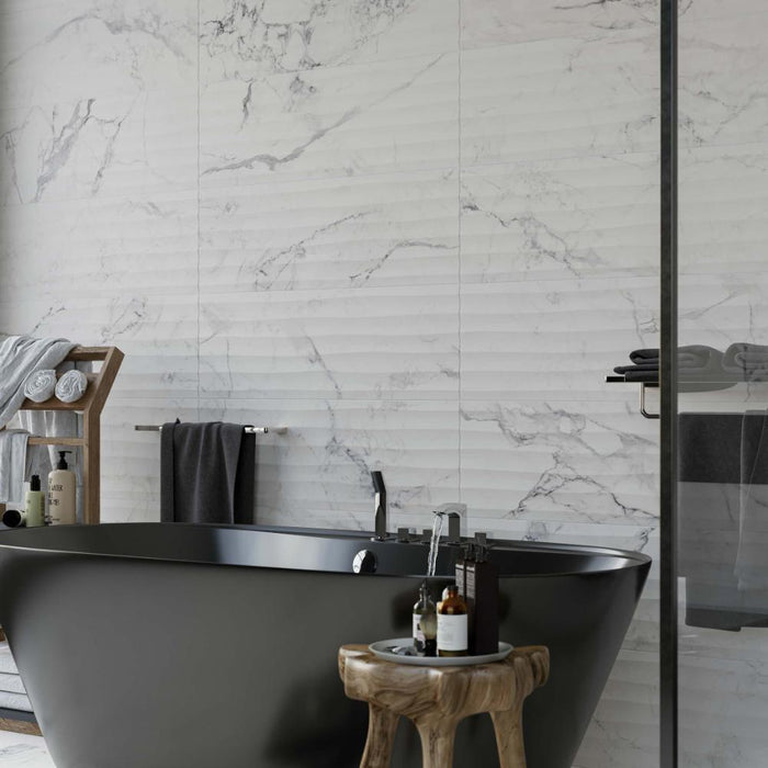 Splendour Mistral 900x300 Marble Effect - Unbeatable Bathrooms