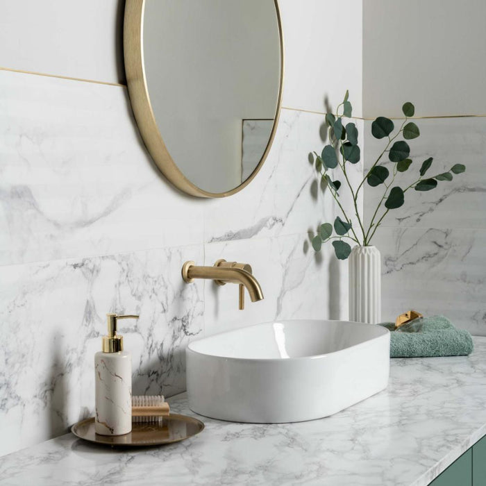 Splendour Mistral 900x300 Marble Effect - Unbeatable Bathrooms