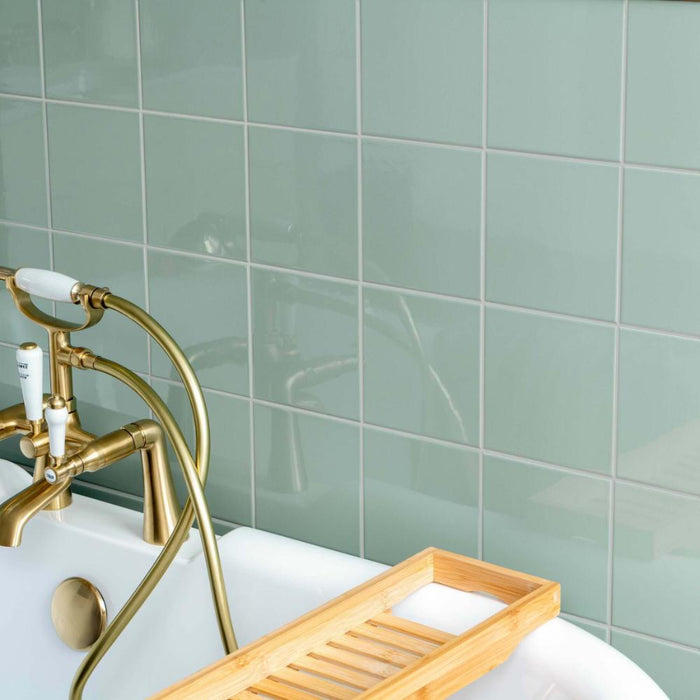 Splendour Monocolour 150x150 Gloss Square Tiles - Unbeatable Bathrooms