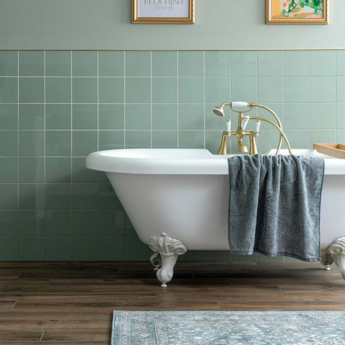 Splendour Monocolour 150x150 Gloss Square Tiles - Unbeatable Bathrooms