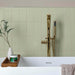 Splendour Monocolour 200x100 Matt Metro Tiles - Unbeatable Bathrooms