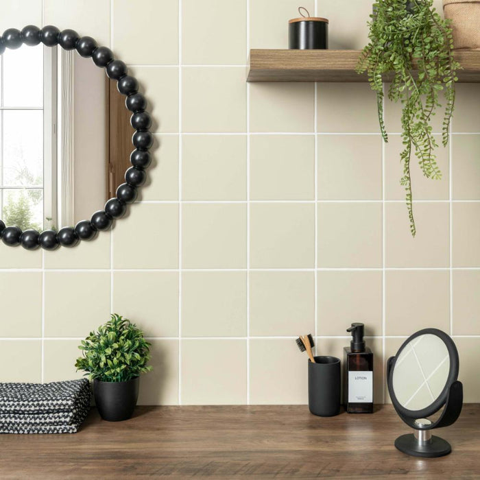 Splendour Monocolour 150x150 Matt Square Tiles - Unbeatable Bathrooms