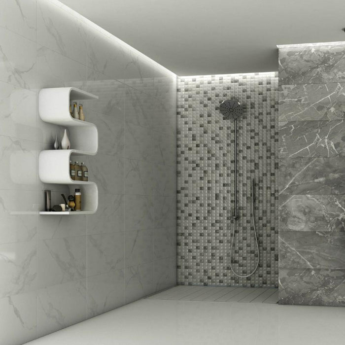 Splendour Nairobi 550x333 Blanco Marble Effect Tiles - Unbeatable Bathrooms