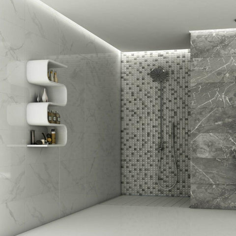 Splendour Nairobi 550x333 Blanco Marble Effect Tiles - Unbeatable Bathrooms