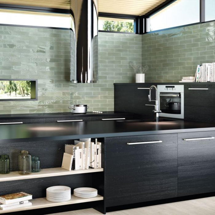 Splendour Opal 75x300 Emerald Tile - Unbeatable Bathrooms