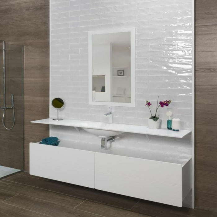 Splendour Opal 75x300 Emerald Tile - Unbeatable Bathrooms