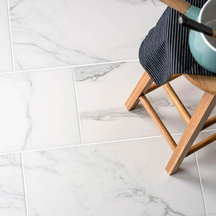 Splendour Palatina 600x300 Gloss Marble Effect Tiles - Unbeatable Bathrooms