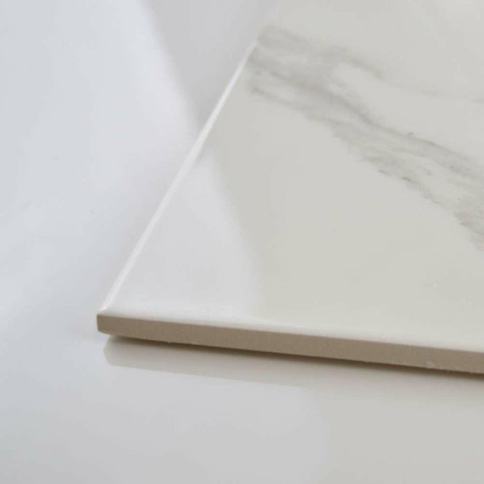 Splendour Palatina 605x605 Gloss Marble Effect Tiles - Unbeatable Bathrooms