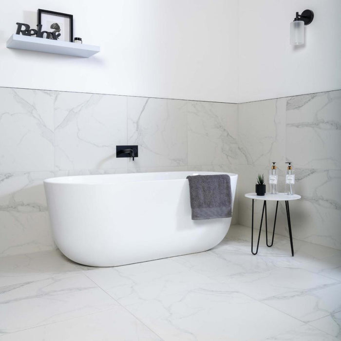 Splendour Palatina 605x605 Gloss Marble Effect Tiles - Unbeatable Bathrooms