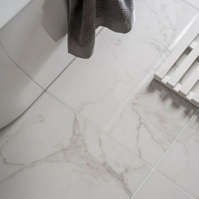 Splendour Palatina 1200x600 Polished Marble Effect Tiles - Unbeatable Bathrooms