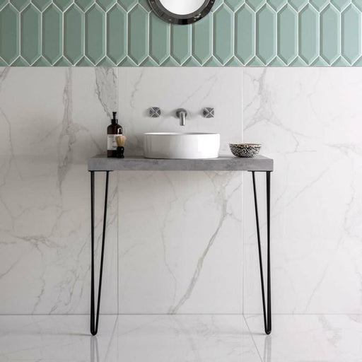 Splendour Palatina 1200x600 Polished Marble Effect Tiles - Unbeatable Bathrooms