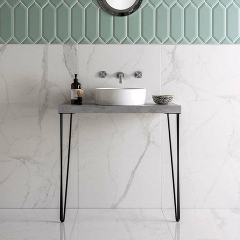 Splendour Palatina 1200x600 Polished Marble Effect Tiles - Unbeatable Bathrooms