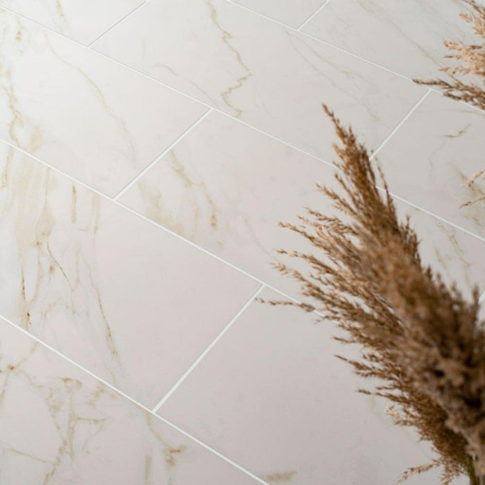 Splendour Palatina 600x300 Gloss Marble Effect Tiles - Unbeatable Bathrooms
