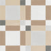 Splendour Patterns 223x223 Sand Square Tiles - Unbeatable Bathrooms