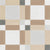 Splendour Patterns 223x223 Sand Square Tiles - Unbeatable Bathrooms