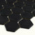 Splendour Pixel 321x278Black Hexagon Matt Tiles - Unbeatable Bathrooms