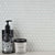 Splendour Pixel White Herringbone Gloss 22x73 - Unbeatable Bathrooms
