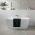 Splendour Pixel 316x277 White Herringbone Gloss Tiles - Unbeatable Bathrooms