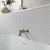 Splendour Pixel 316x277 White Herringbone Gloss Tiles - Unbeatable Bathrooms