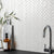 Splendour Pixel 316x277 White Herringbone Matt Tiles - Unbeatable Bathrooms