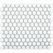 Splendour Pixel 300x260 White Hexagon Gloss Tiles - Unbeatable Bathrooms