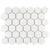Splendour Pixel 282x325 White Hexagon Gloss Tiles - Unbeatable Bathrooms