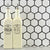 Splendour Pixel 325x282 White Hexagon Matt Tiles - Unbeatable Bathrooms
