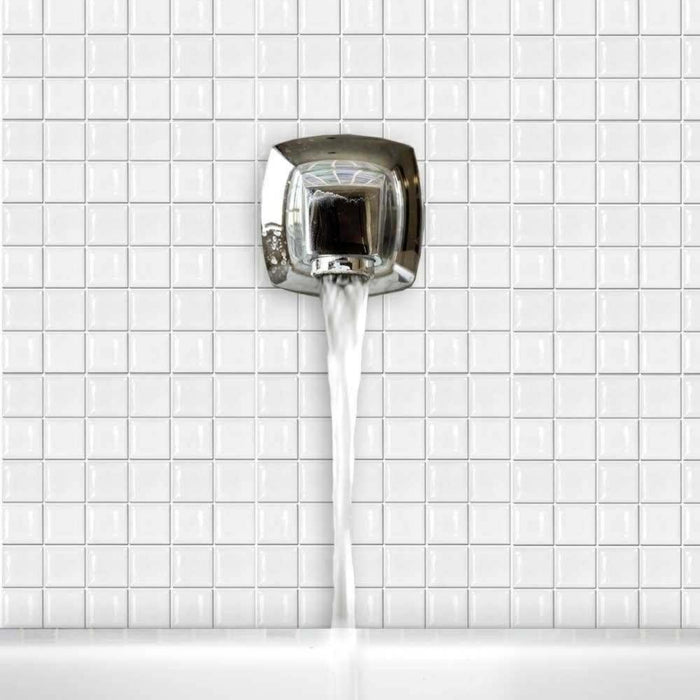 Splendour Pixel 303x303 White Square Gloss - Unbeatable Bathrooms