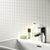 Splendour Pixel 303x303 White Square Gloss - Unbeatable Bathrooms