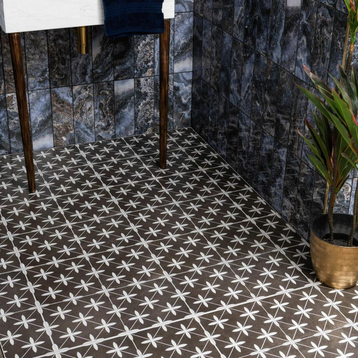 Splendour Poole 450x450 Patterned Floor Tiles - Unbeatable Bathrooms
