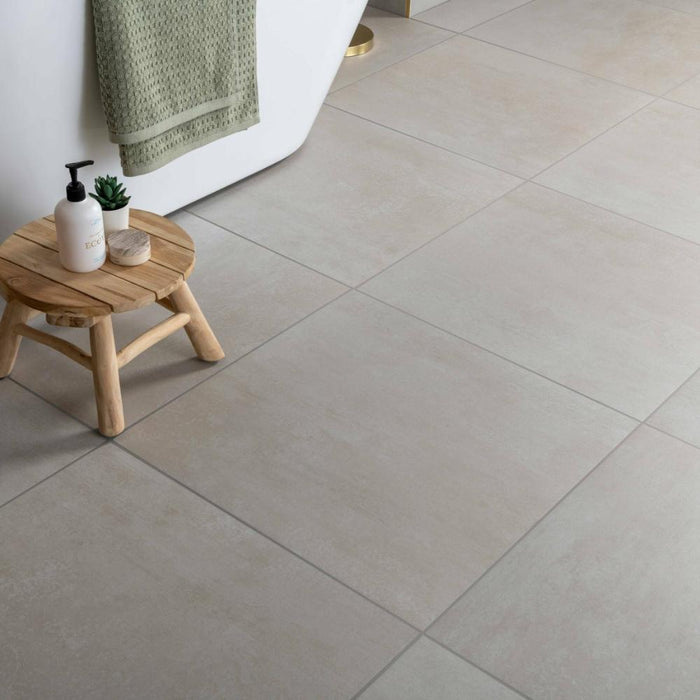 Splendour Porto 585x585 Concrete Effect Wall and Floor Tiles - Unbeatable Bathrooms