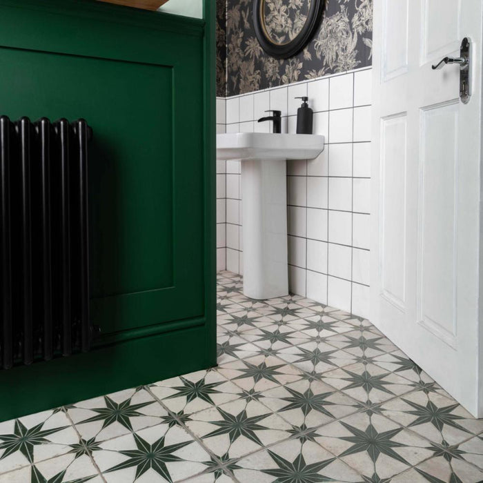 Splendour Prismatics 200x200 White Gloss - Unbeatable Bathrooms