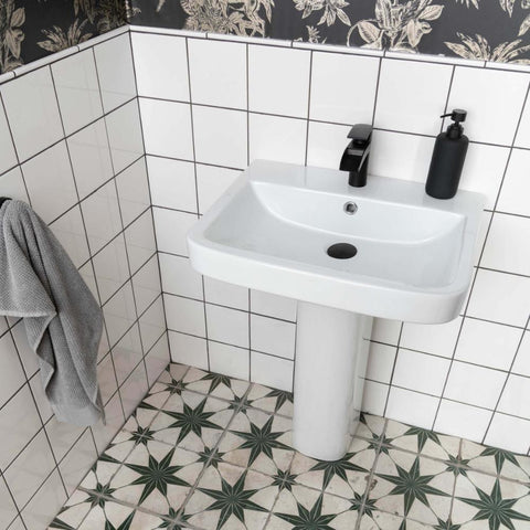 Splendour Prismatics 200x200 White Gloss - Unbeatable Bathrooms