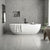Splendour Rapolano 1200x600 Marble Grey Floor Tiles - Unbeatable Bathrooms