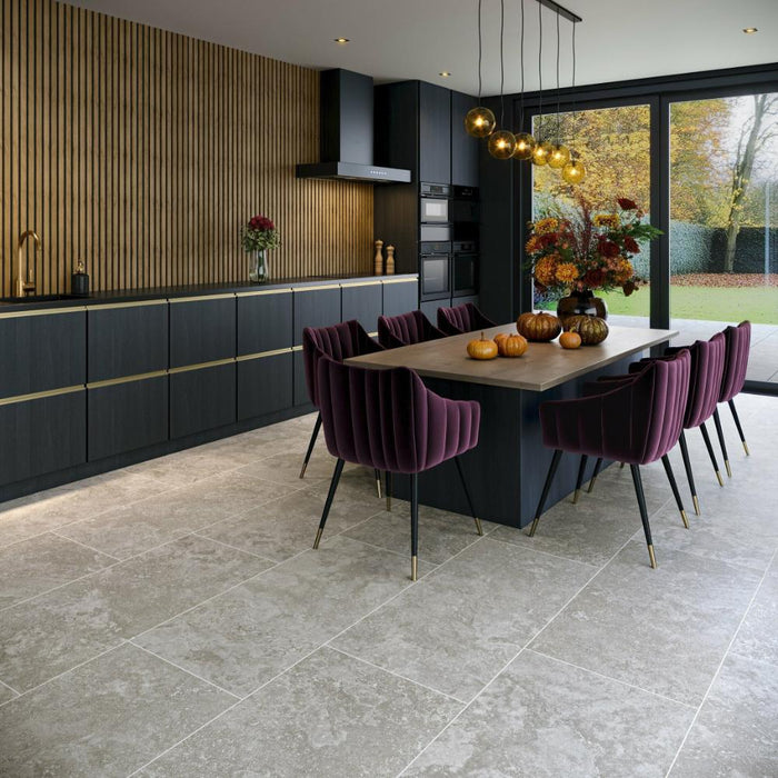 Splendour Rapolano 1200x600 Marble Grey Floor Tiles - Unbeatable Bathrooms