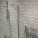 Splendour Retro 200x100 Bevelled Grey Gloss Metro Tiles - Unbeatable Bathrooms