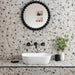 Splendour Rialto 598X598 Twister Mix Matt Grey Rectified Tiles - Unbeatable Bathrooms